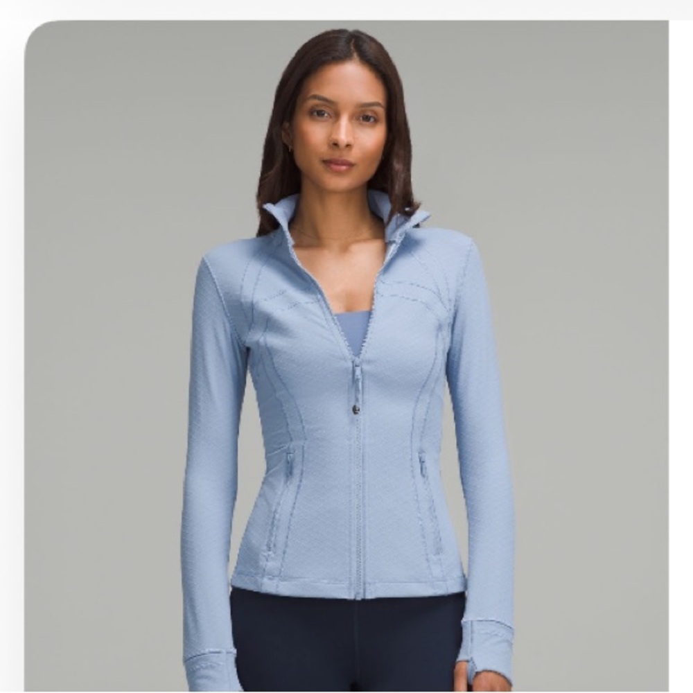 Lululemon Define Jacket in Blue Willow
